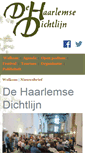 Mobile Screenshot of haarlemsedichtlijn.nl